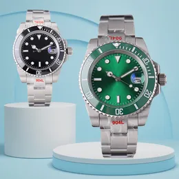 Top Brand Diver Waterproof Watch Men 2813 Automatic Mechanical Sapphire Glass Luminous Date Stainless Steel Bracelet Wristwatch Relogios Mens Luxurys Watches
