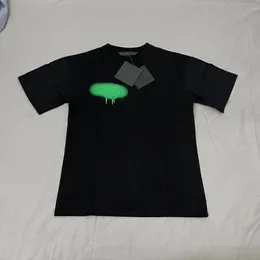 Мужская футболка с коротким рукавом, модный джемпер, дизайнерский дышащий топ унисекс, топ с вышивкой и монограммой, дизайн y2k