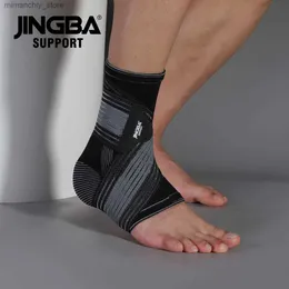 Supporto per caviglia SUPPORTO JINGBA 1 PZ Supporto per tutore per compressione Ank per fitness Sport Protezione per tutore Ank tobilra deportiva Drop Shipping Q231124