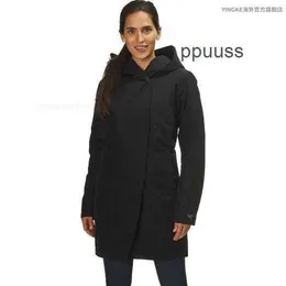 Giacche da uomo Cappotti Designer Arcterys Felpa con cappuccio Jakets Cappotto da donna in cotone Carica da donna Caldo con cappuccio Top lungo Arc00uh Nero Xs WN-ST9O