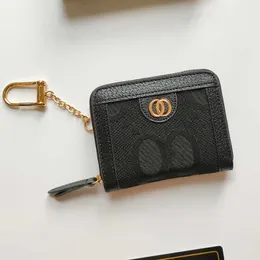 Kadın Zip Cüzdan Tasarımcı Cüzdanları En Kalite Tuval Anahtar Koruma Büyük harf mini çanta moda küçük kese anahtarlı kartı tutucu cep