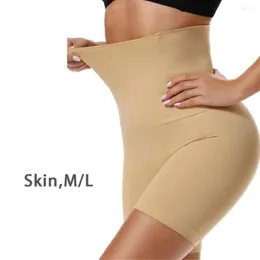 Active Shorts High Waist Shapewear für Frauen Soft Compression Nylon Bauchkontrolle Body Shaper Abnehmen Atmungsaktiv BuLifter Home Gym