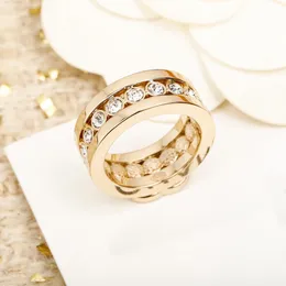 2024 luksusowa jakość urok punkowa pierścionek z diamentem w 18 -karatowym złotym plate