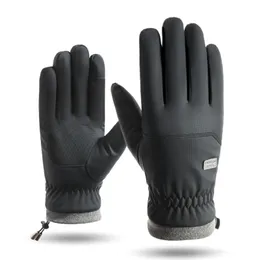 2023 neue warme Handschuhe für Herren Winter plus Fleece wind- und wasserdicht Motorrad Elektrofahrrad Reiten Winter Lieferung Touchscreen