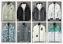 Designer masculino marca francesa jaqueta de inverno algodão feminino parka moda ao ar livre trench coat casal grosso casaco quente masculino jaqueta