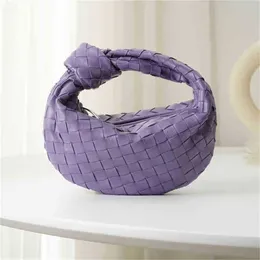 JODIE BAGENETASBOTTEGAS HANTBAGS TOTE KNOTTED SATCHEL WOVEN ARMPIT DUMPLING単一肩を運ぶ汎用性のある羊izgz