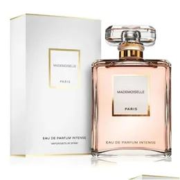 Designer di incenso per fragranze per Mademoiselle Eau De Parfum Spray 3 4 Fl Oz 100Ml Luxe Drop Delivery Salute Bellezza Fragranza Deodorante Dhpq6