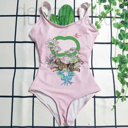 Kvinnors badkläder designer lyxdesigner ins rosa textil mode kvinnor tiger tryckt baddräkt sommar backless strandbikini för lady v5gf 0lij