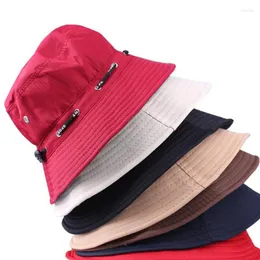 Boinas de proteção UV Chapéus de balde de homens Mulheres Camuflagem Pacável Verão Sun Hat Hat Fisherman Bap for Fishing Safari Beach