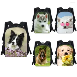 School Bags Backpack For Boys Kids Animal Dog Print Schoolbags Primary Girls Children's Book Elementary Students Small Mochila