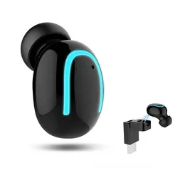 سماعات الرأس Bluetooth سماعات الأذن الرياضية اللاسلكية مع شاحن USB اللاسلكي V4 1 Mini Bluetooth سماعة سماعة أذن غير مرئية مع MIC لـ IP