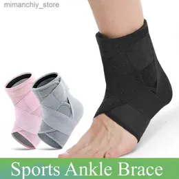 دعم الكاحل 1pc ضغط ضمادة Sports Ank Brace Socks Fitness Basketball Football Profession