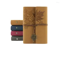 Tagebuch Loose Leaf Notepad Retro Notebook Creative Maple