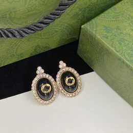 Orecchini di lusso orecchini di design per orecchini da donna di design di gioielli Orecchini di gioielli con diamanti di moda regalo con scatola