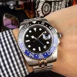 디자이너 남성용 시계 U1 자동 시계 Sapphire Glass 904L 스테인레스 스틸 대 글로우 GMT Monte De Luxe Watch Luxury Men 's Watch Dhgates 시계 루트 맥주 Jason 007 Factory