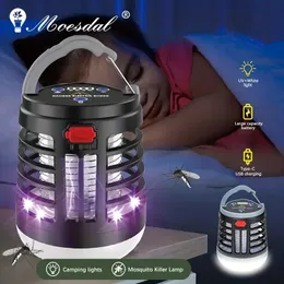 1pc Rechargeable Mosquito Killer Camping Lantern with Waterproof Hook - Ideal for Outdoor Activities like Camping, Hiking, Running, Repairing