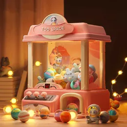 Inne Toys Doll Machine Moneta obsługiwana gra Mini Claw Catch Machines Dolls Maquina Dulces Dzieci Interaktywne prezenty urodzinowe