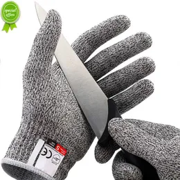 M/L/XL Level 5 Cut Proof Stab Gloves Universal Spandex Nylon Material Kitchen Butcher Cuts Glove Gardening Safety Gloves 1Pair