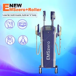 2023 Nieuwste Neo DLS-Emslim EmsZero RF 14 Tesla 2in1 Roller Massage Hi-EMT-machine met 4 RF handgrepen Slankspier voor fitness