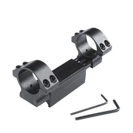 25.4/30mm universale in alluminio One Piece Scope Mounts Hunting Rail Scope Ring Riflescope Torcia accessori