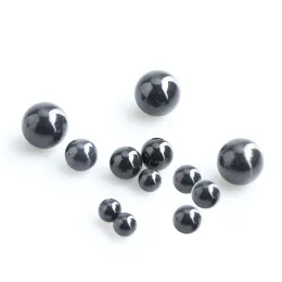 Beracky 흡연 실리콘 카바이드 구의 Sic Terps Pearls 4mm 5mm 6mm 8mm Terp 구슬 Quartz Banger Nails Glass Water Bongs Rigs ZZ