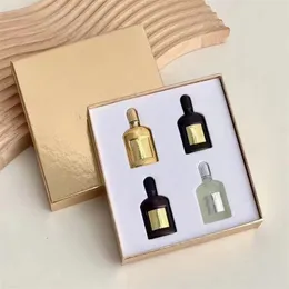 TF Brand Fragrance 10ML 4pcs/set Midnight Orchid Magic night orchid Velvet orchid Grey vetiver High Quality Women Body Nice Smelling Perfume Christmas Gift Box Stock