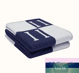 Carta de qualidade superior Cashmere Blanket crochê de lã macia Shawl portátil Sofá xadrez quente Viagem de lã de malha de malha de toquestry 140x175cm