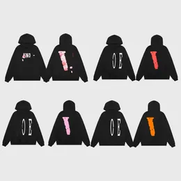 Herrdesigner designade herr hoodie hiphop höst/vinter hög gata mörk stil hoodie tröja