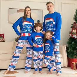 Family Matching Outfits Christmas Pajamas Sets Father Mother Kids Baby s Sleepwear Mommy and Me Xmas Pj s Clothes Tops Pants 231124