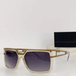 Sport Wrap Sonnenbrille Gold Grau Farbverlauf Herren Vintage Sonnenbrille Brillen mit Box