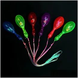 Other Festive Party Supplies Luminous Sand Hammer Flash Props Hand Toy Sound Cheer Atmosphere Toys F1444 Drop Delivery Home Dh5Ei