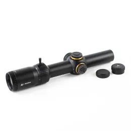 100% original óptica tática 1-6x24 segundo plano focal riflescopes 30mm tubo BDC-3 (moa) retículo rifle scope vista lunetas