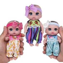 Dolls Adorable 6" Reborn Baby All Vinyl Mini Xmas Gift Perfect DIY Toys for Girls Ages 3! 231124