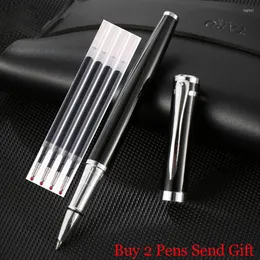 Classic Design Brand Full Metal Roller Ballpoint Pen Office Executive Business Men Signature Gift Buy 2 Send