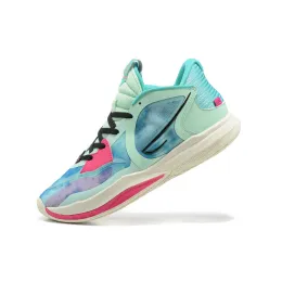Mens Irving kyrie low 5 basketball shoes 5s EYBL Green Red Community Tie Die Multicolor Orchid Light Madder Root sneakers tennis
