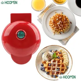 Backen Gebäck Werkzeuge Mini Waffel Topf Frühstück Formen Pan Eggette Hine Bubble Kuchen Ofen Elektrische S Maker 221208 Drop Lieferung nach Hause G Dh4Ce