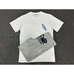 magliette da design tshirt asciugamano ricamato tiger head shorts estivo marchio di moda alta sport sport casual capriss