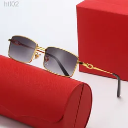 Designer cartera Sunglasses cartiar carteir New Kajia Full-frame Square Women's Personalized Peach-leg Design Glasses