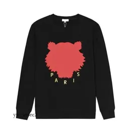 Kenzo Bluzy Bluza projektant Haft z kapturem z głową tygrysów męskie pullover damski maglione o-drewno swobodne luźne zworki 2 tqi4 2275