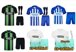 Vuxen Kit 23/24 Maupay Mitoma Connolly Soccer Jerseys Allister Trossard Connolly March Alzate 23 24 Lallana Webster Adingra Enciso Propper Football Shirt