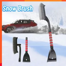 New Car Snow Scraper Sweeping Shovel for Winter with EVA Foam Handle Auto Cleaning Brush Ice Scraper Remover Auto Windshield