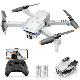 1080p Mini Drone dobrável com câmera HD FPV WIFI RC Quadcopter, controle de voz, controle de gestos, vôo de trajetória, mosca circular, alta velocidade R