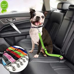 Auto Einstellbare Hunde Sicherheitsgurte Elastische Reflektierende Dämpfung Sicherheitsseil Universal Auto Geschirr Haustier Produkte Auto Zubehör 1Pc