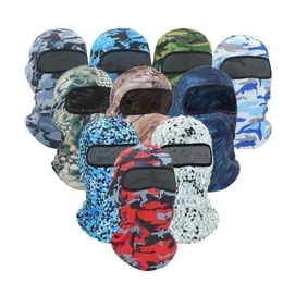 Cycling Caps Masks Tactical Camouflage Geometry Clava Fl Face Mask Wargame Hunting Sports Helmet Liner Cap Military Mticam Drop Delive Dh5Sx