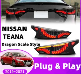 Nissan Teana için Araba Arka Işıkları 20 19-20 21 LED Otomatik Arka lamba Montaj Yükseltme Fren Dinamik Sinyal Lambası