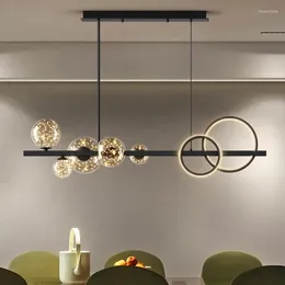 Pendelleuchten 2024 Decoracion Moderno Lamparas Esszimmer Moderne Lichter Lampe Innenbeleuchtung Led Kronleuchter Wohnzimmer