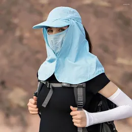 Halsdukar kylande hatthuvud wrap uv skydd för män sommar fiske kvinnor sol skugga cap turban halsduk nackskydd