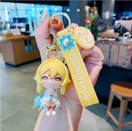Genshin Impact KeyChain |Симпатичная Силиконовая Сумка Кукол Для ...