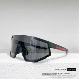 Moda pradd cool okulary przeciwsłoneczne Designer P Big Rame Goggle jeżdżące na czerwonym netto to samo narciarskie lustro SPS04X-F