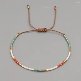 Strand jastyT miyuki prosta cienka bransoletka bohemian pulsera rdzeń biżuteria dla kobiet biżuteria hurtowa biżuteria